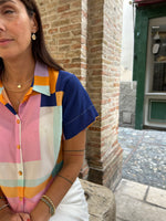 Carica l&#39;immagine nel visualizzatore di Gallery, Camicia Crop TAORMINA
