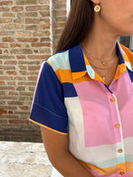 Carica l&#39;immagine nel visualizzatore di Gallery, Camicia Crop TAORMINA
