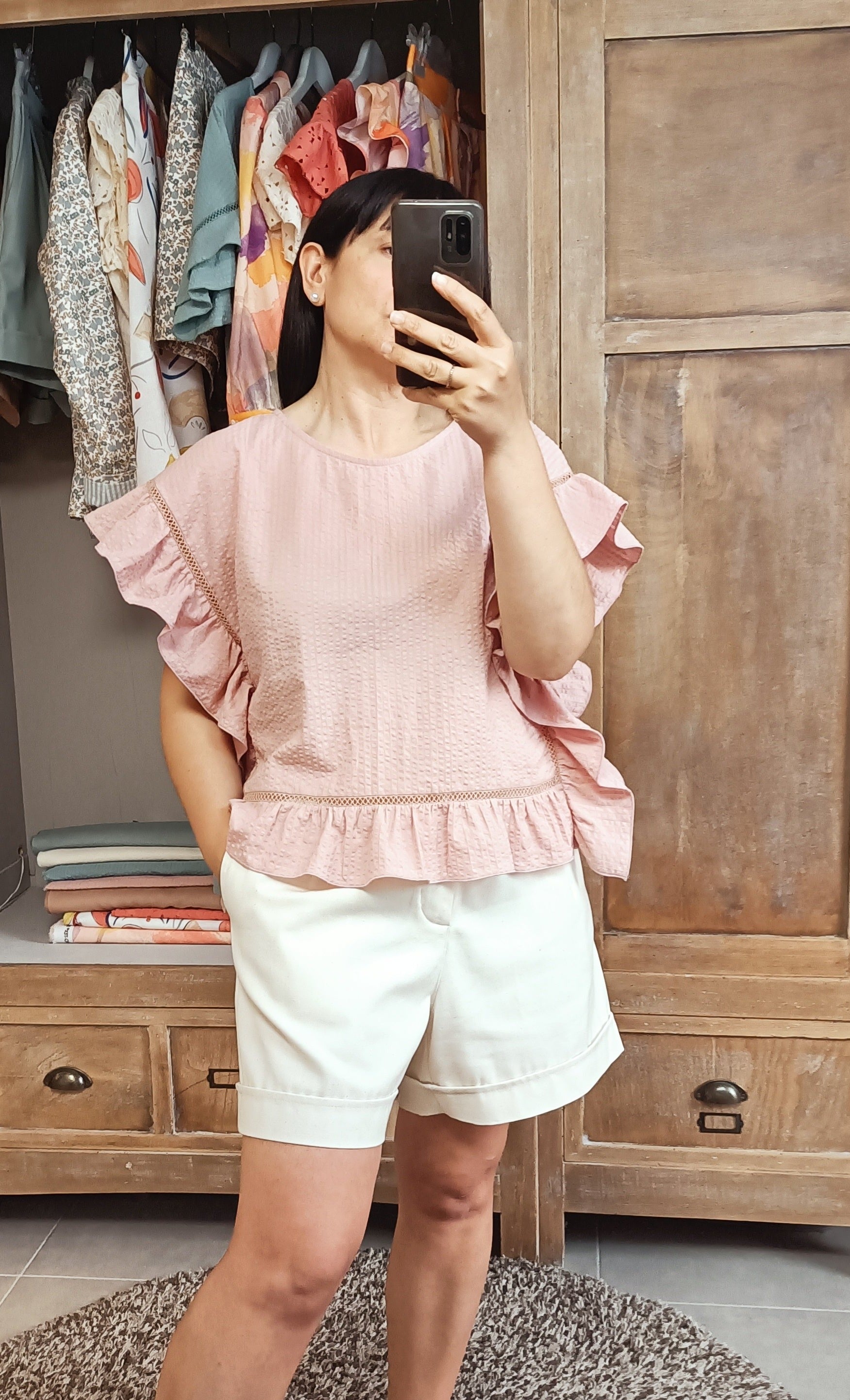 Blusa KORA - Old Rose