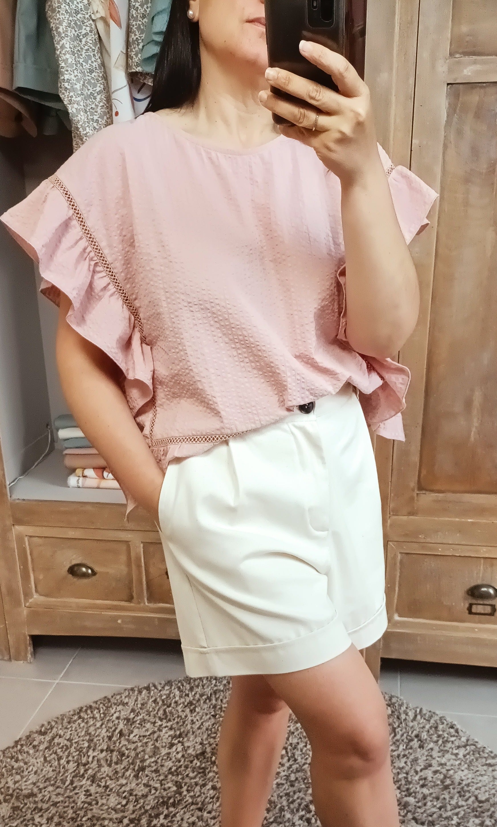 Blusa KORA - Old Rose
