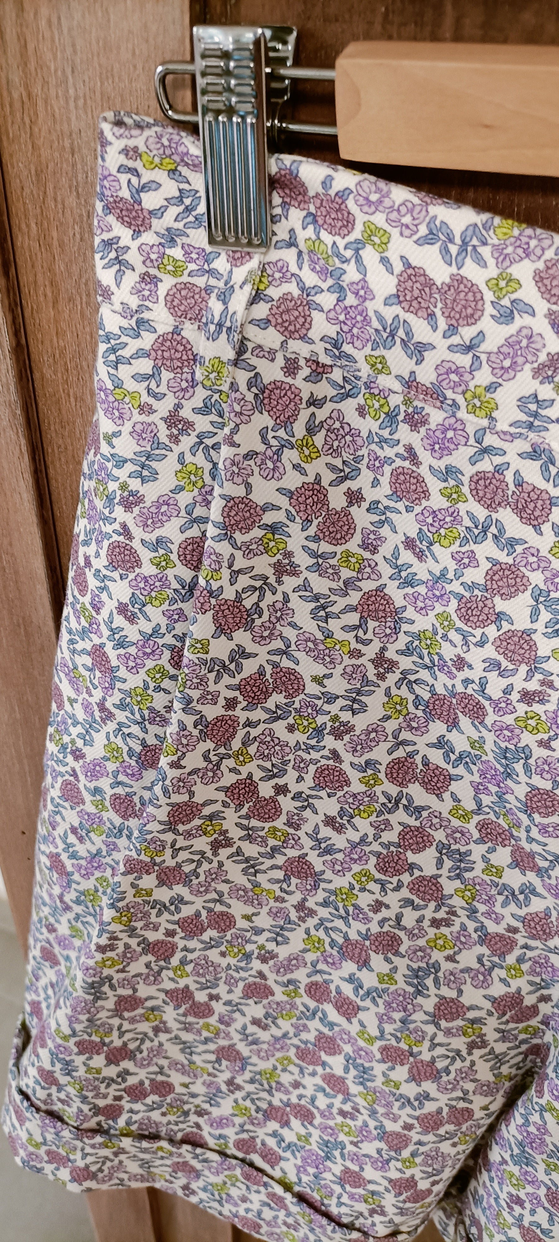 Short AMBRA - Fiorito Ciclamino