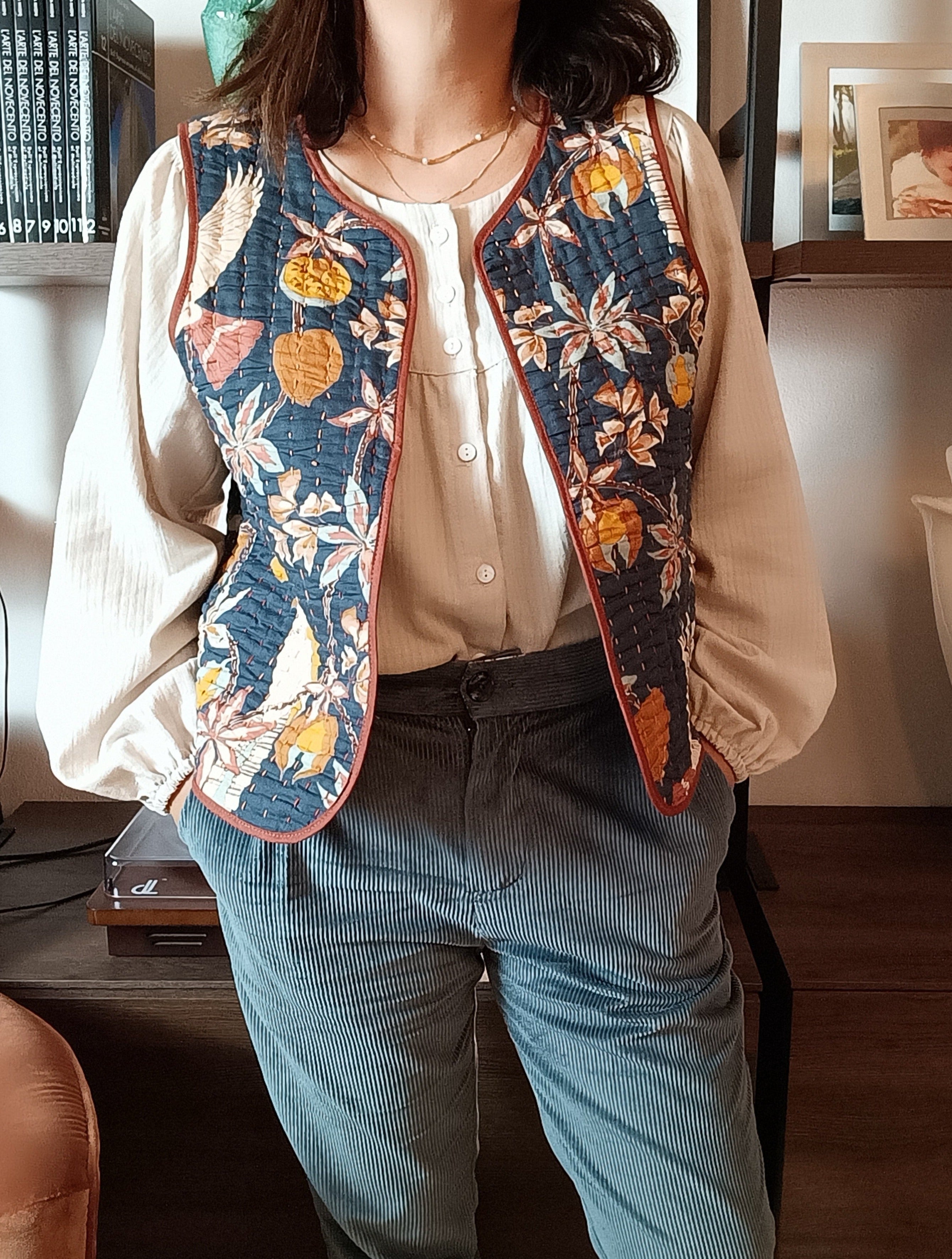 Gilet trapuntato INDIA