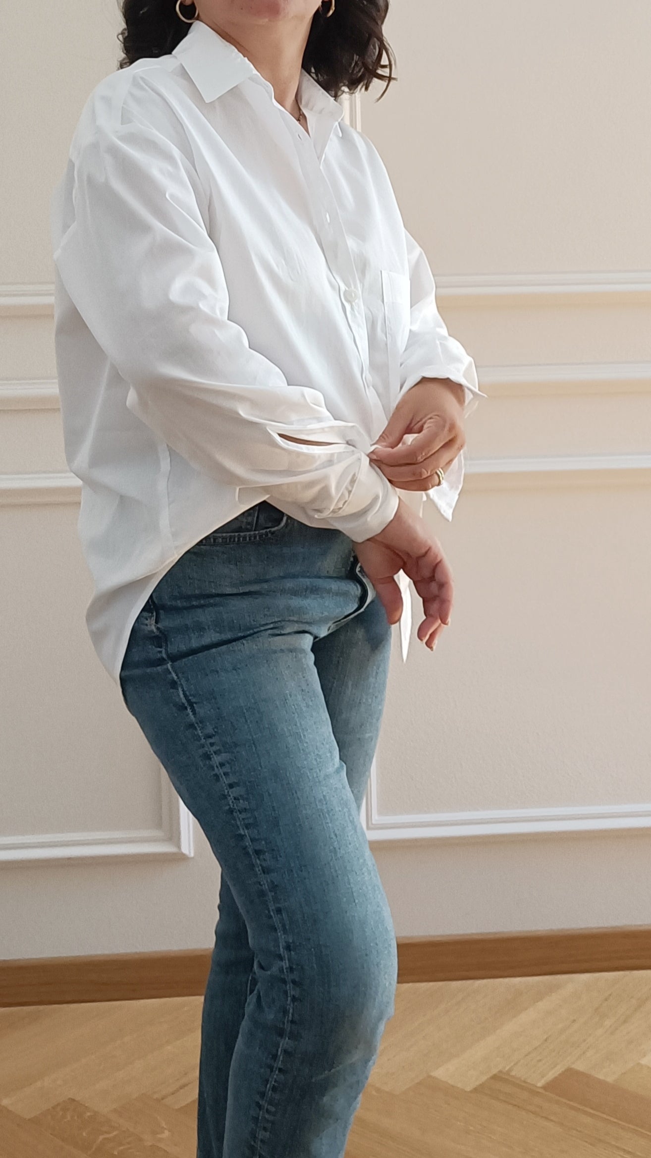 Camicia BOYFRIEND - Bianco