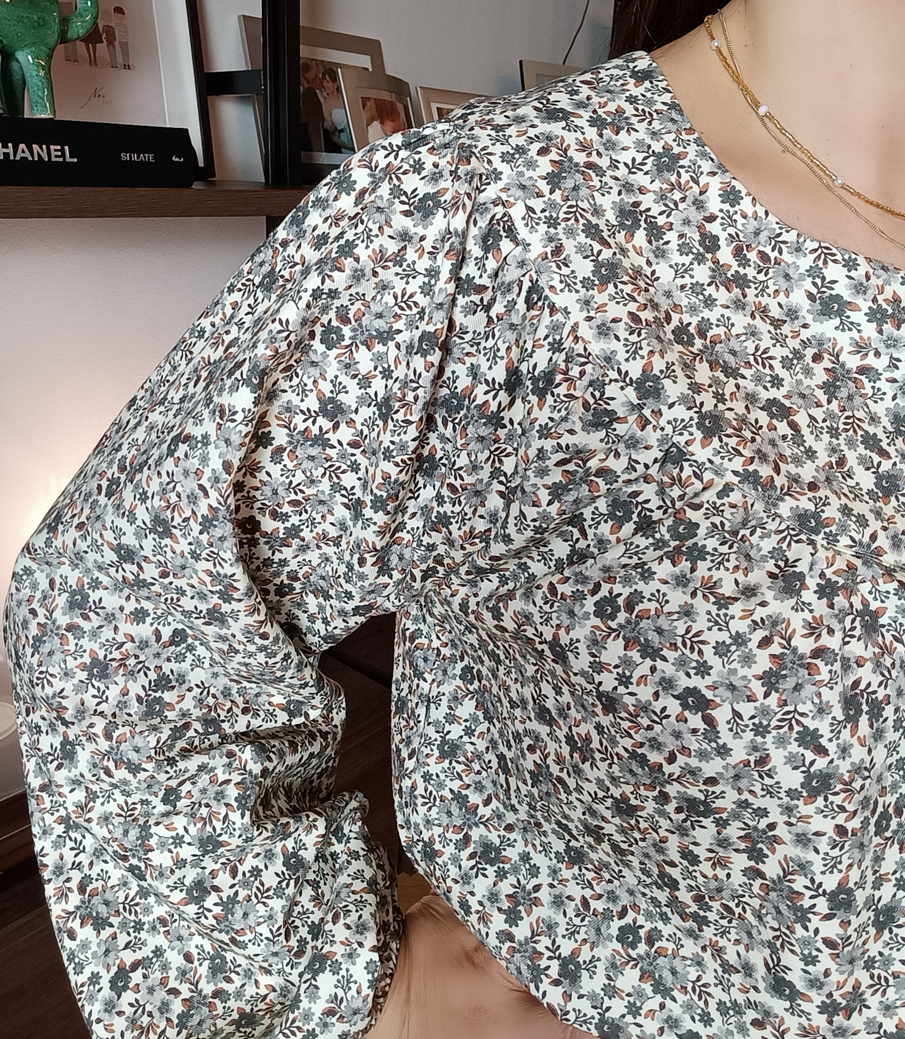Camicia DELIA - Fantasia grigio