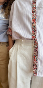 Carica l'immagine nel visualizzatore di Gallery, Camicia BILLY - Riga Lavanda
