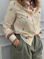 Carica l'immagine nel visualizzatore di Gallery, Pantalone Crop LOLA - JEANS VERDE SALVIA
