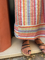 Carica l'immagine nel visualizzatore di Gallery, Abito TERESA - Righe Multicolor
