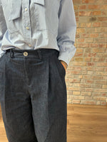 Carica l'immagine nel visualizzatore di Gallery, Pantalone Crop LOLA - JEANS INDACO
