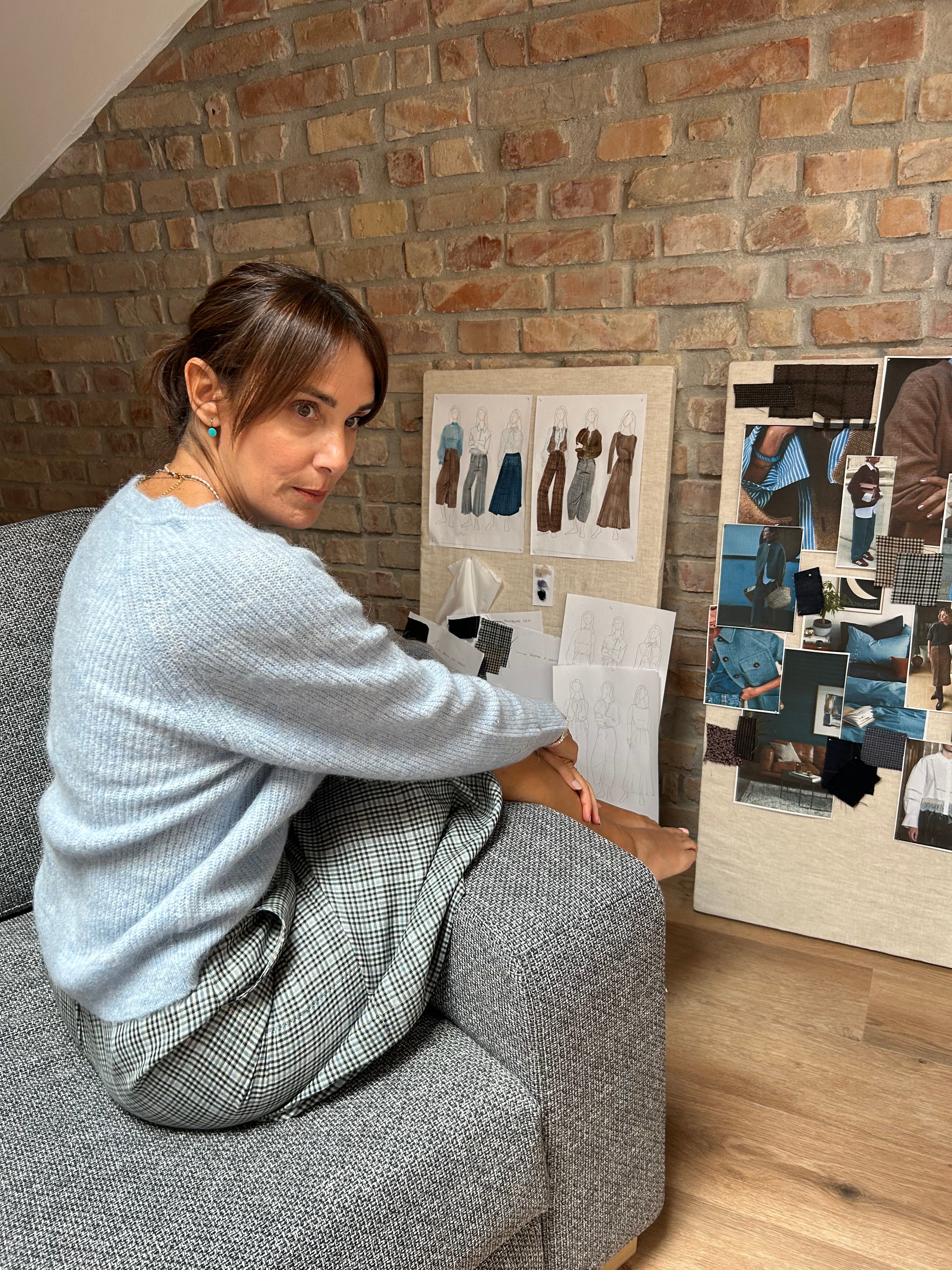 Cardigan ABBRACCIO - CELESTE