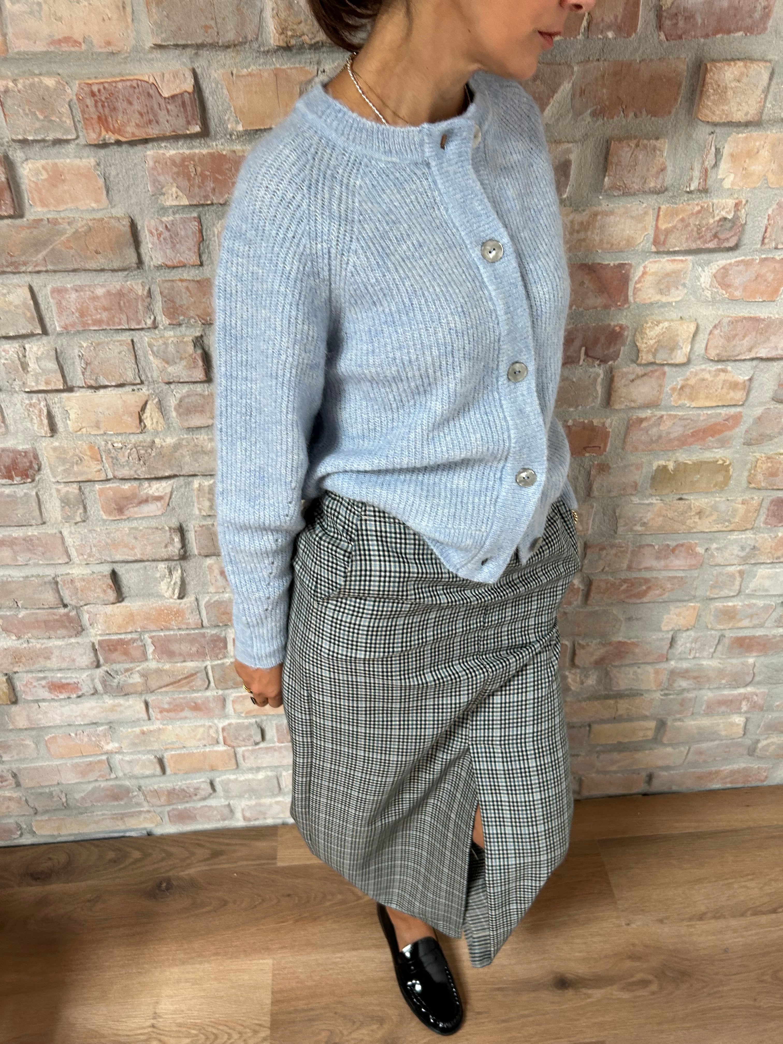 Cardigan ABBRACCIO - CELESTE