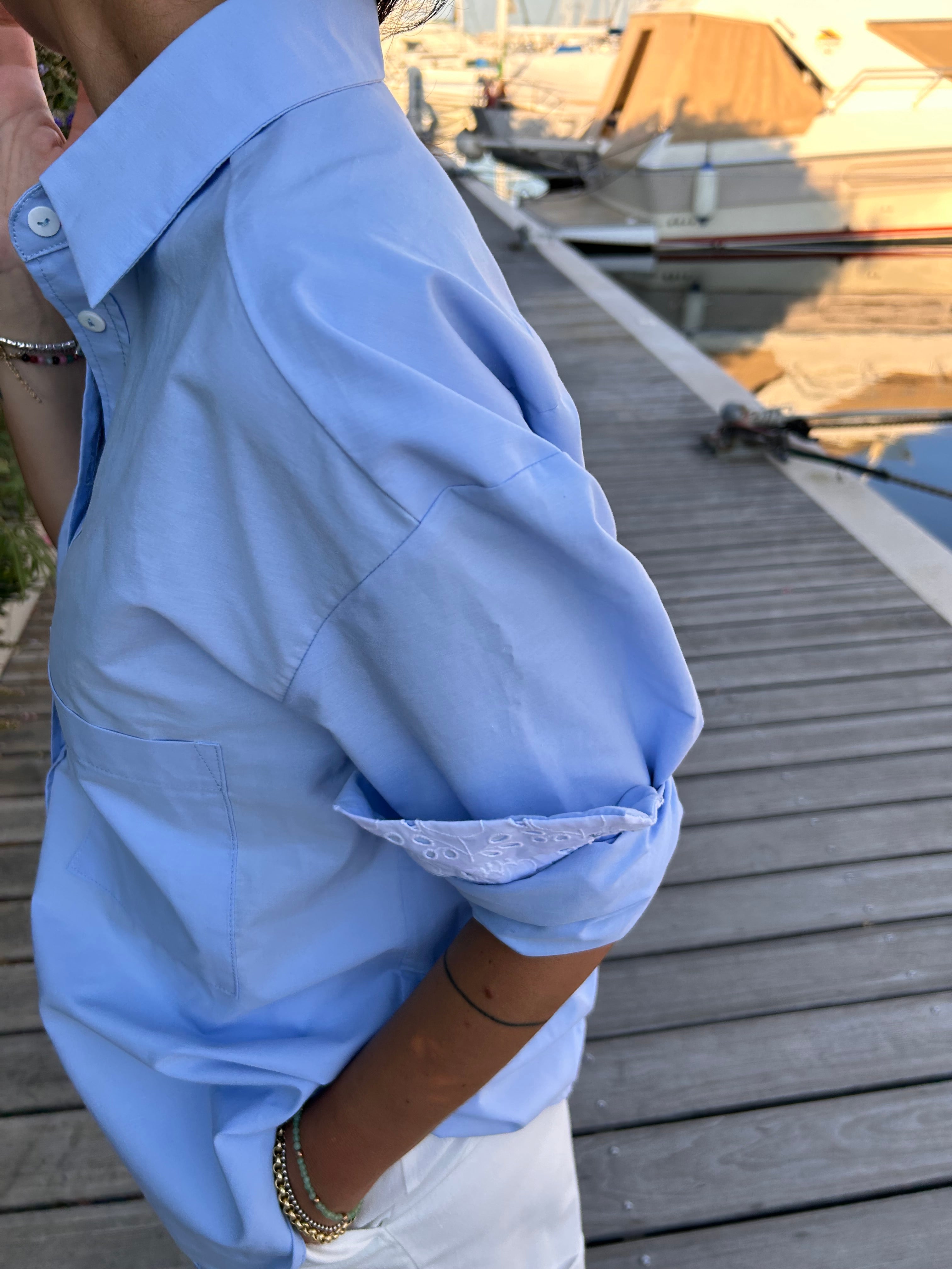 Camicia PONZA Cielo