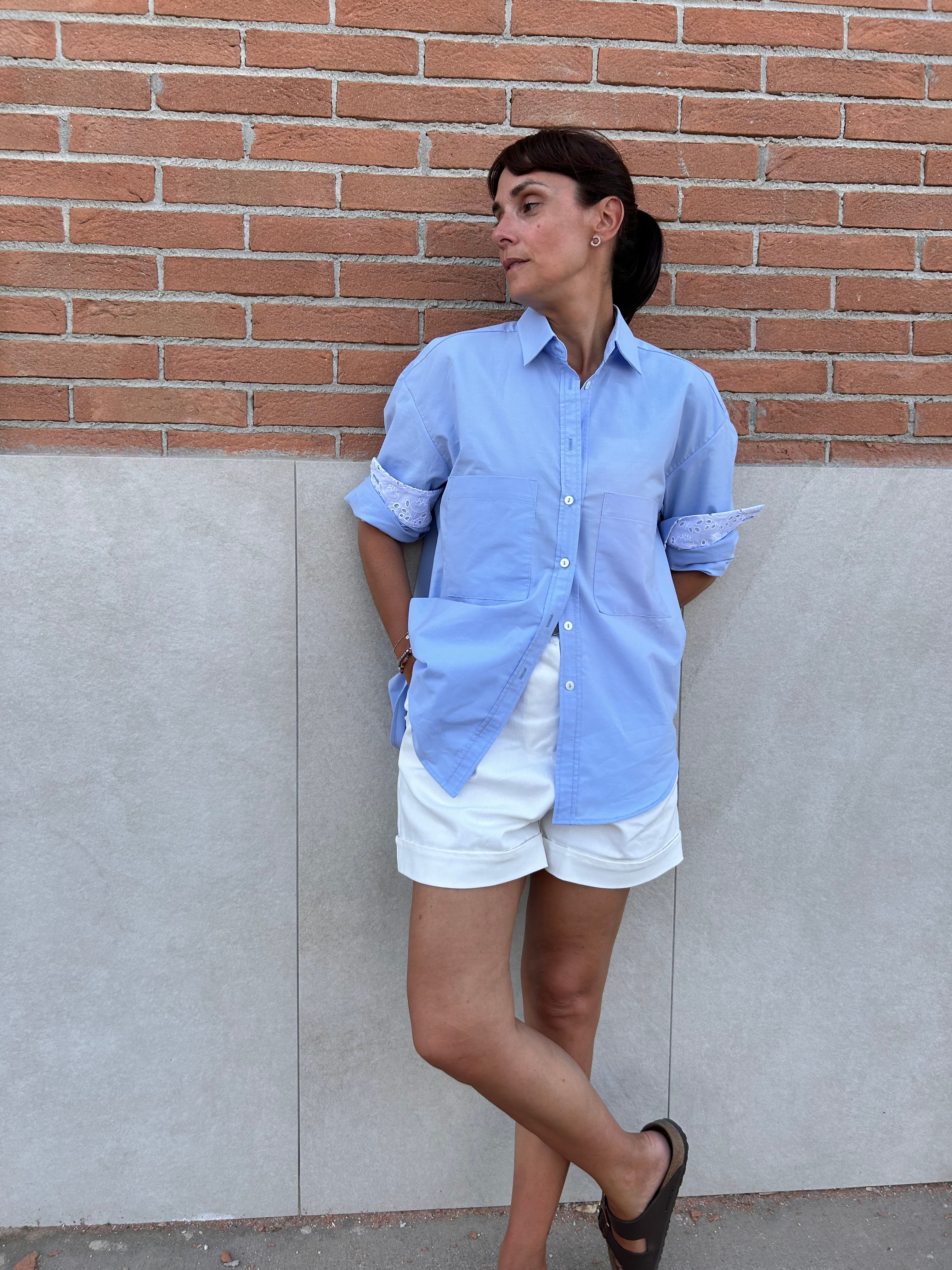 Camicia PONZA Cielo