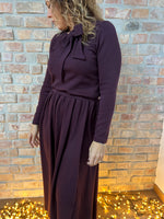 Carica l'immagine nel visualizzatore di Gallery, Set / Abito ISABELLA - Borgogna
