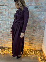 Carica l'immagine nel visualizzatore di Gallery, Set / Abito ISABELLA - Borgogna
