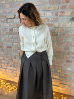 Carica l'immagine nel visualizzatore di Gallery, Cardigan ABBRACCIO - Bianco Polare
