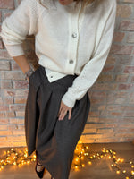 Carica l'immagine nel visualizzatore di Gallery, Cardigan ABBRACCIO - Bianco Polare
