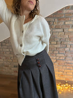 Carica l'immagine nel visualizzatore di Gallery, Cardigan ABBRACCIO - Bianco Polare
