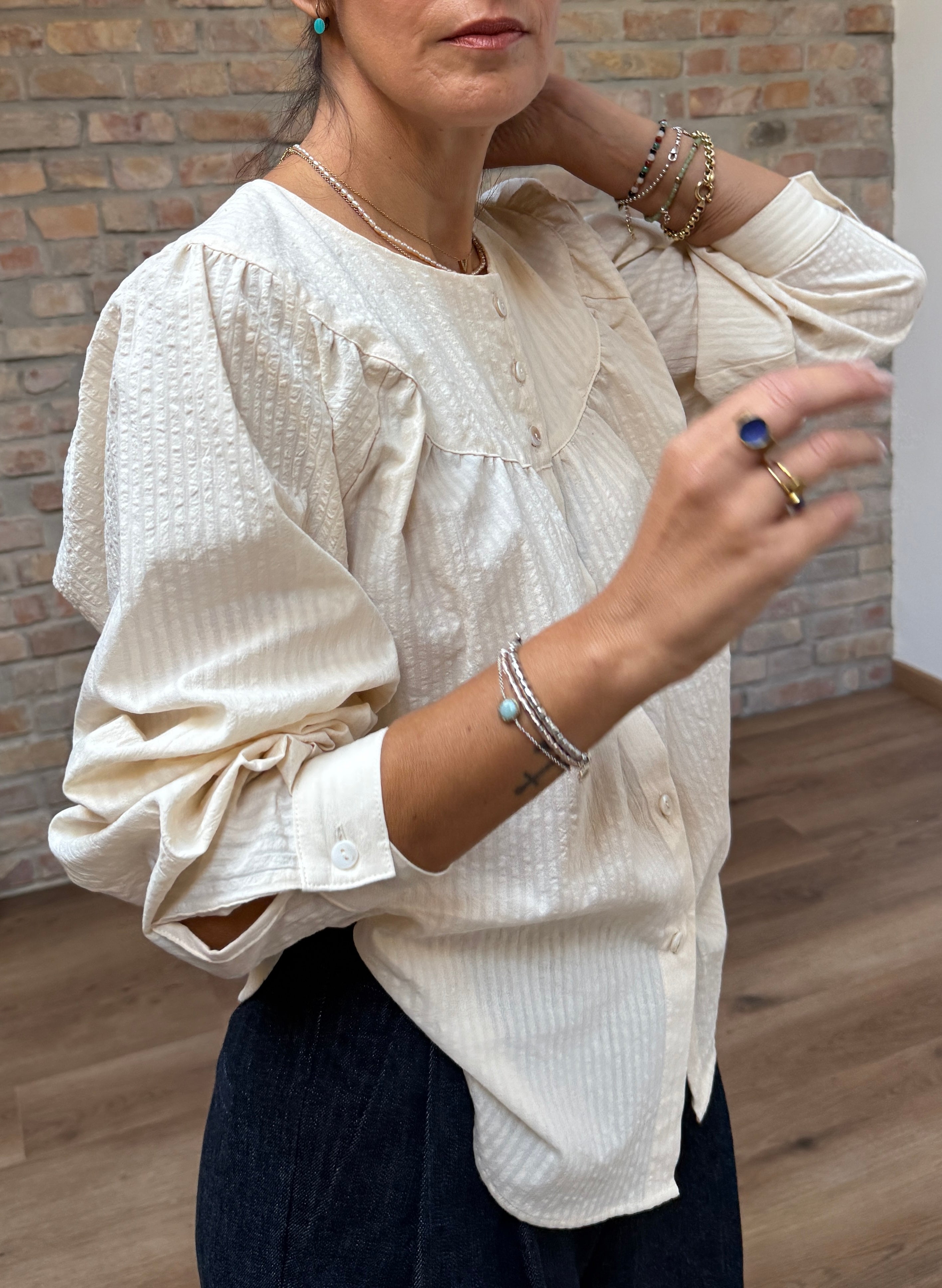Camicia DELIA - Panna