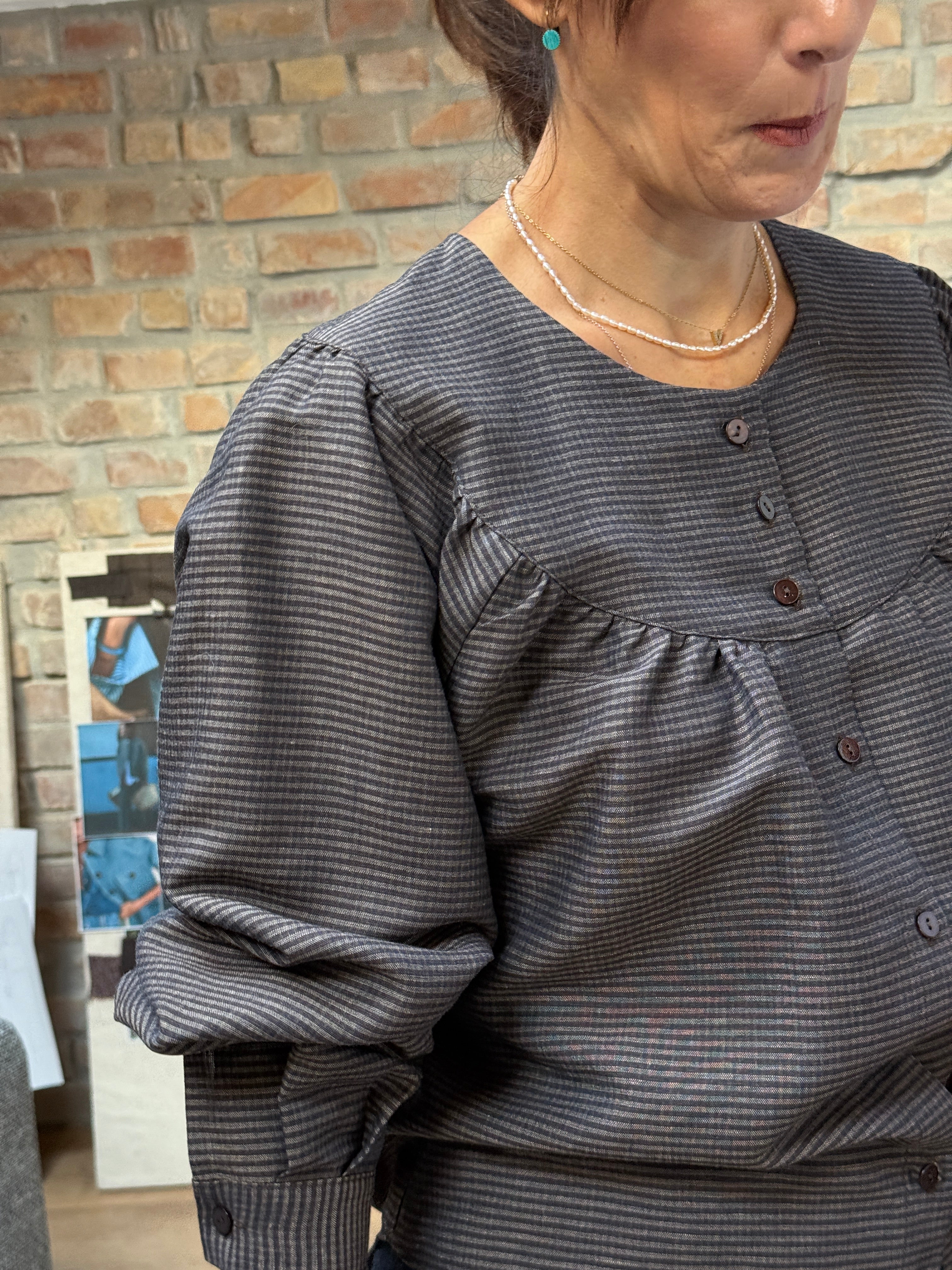 Camicia DELIA - Marrone