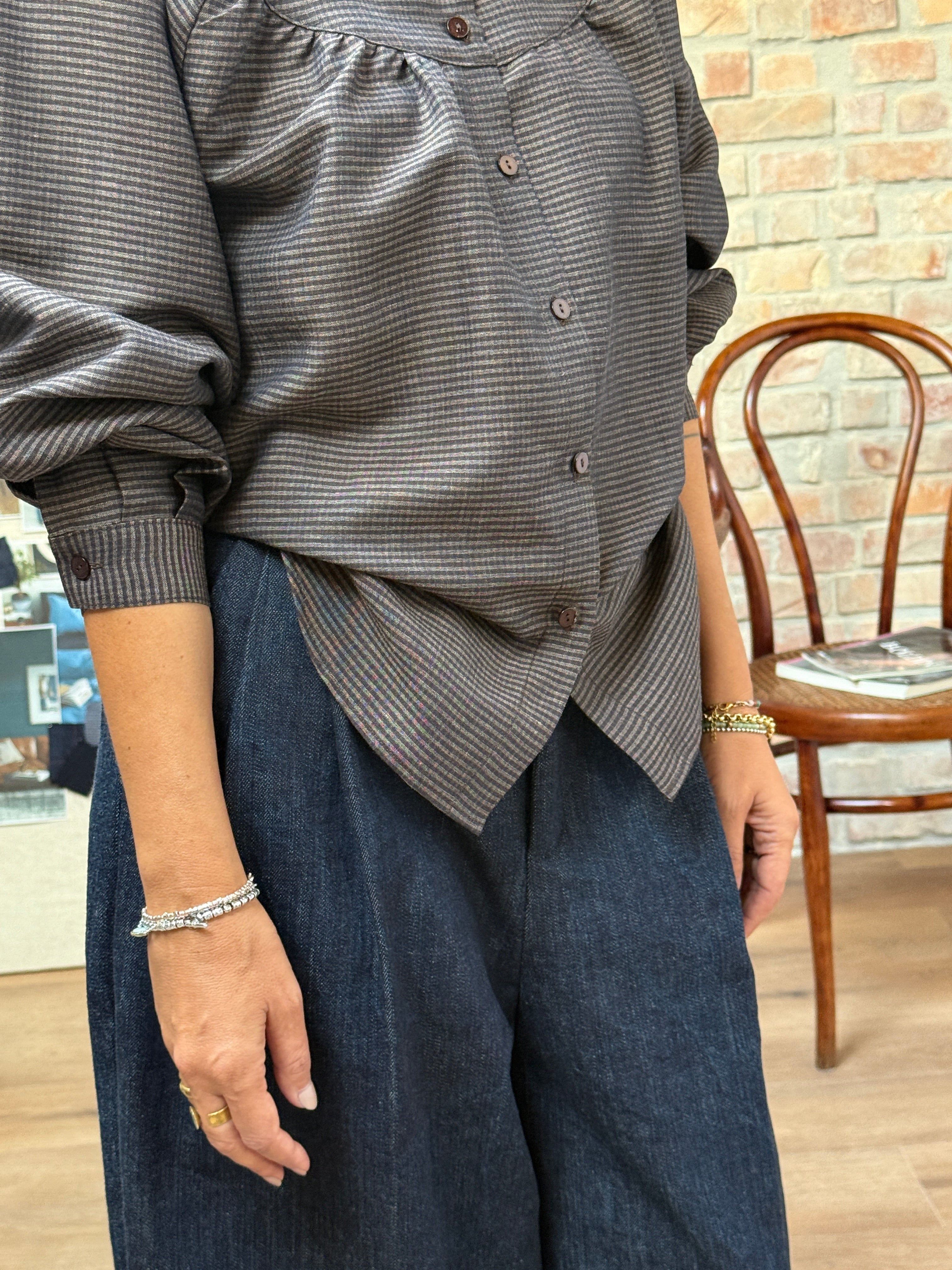 Camicia DELIA - Marrone