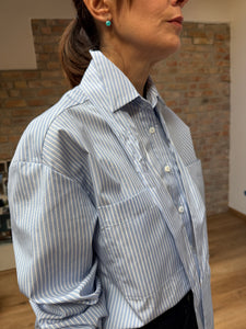 Camicia BOBBIE - Popeline Rigato