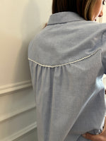 Carica l'immagine nel visualizzatore di Gallery, Camicia CLELIA - AZZURRO
