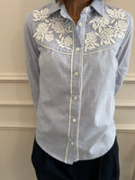 Carica l'immagine nel visualizzatore di Gallery, Camicia CLELIA - AZZURRO
