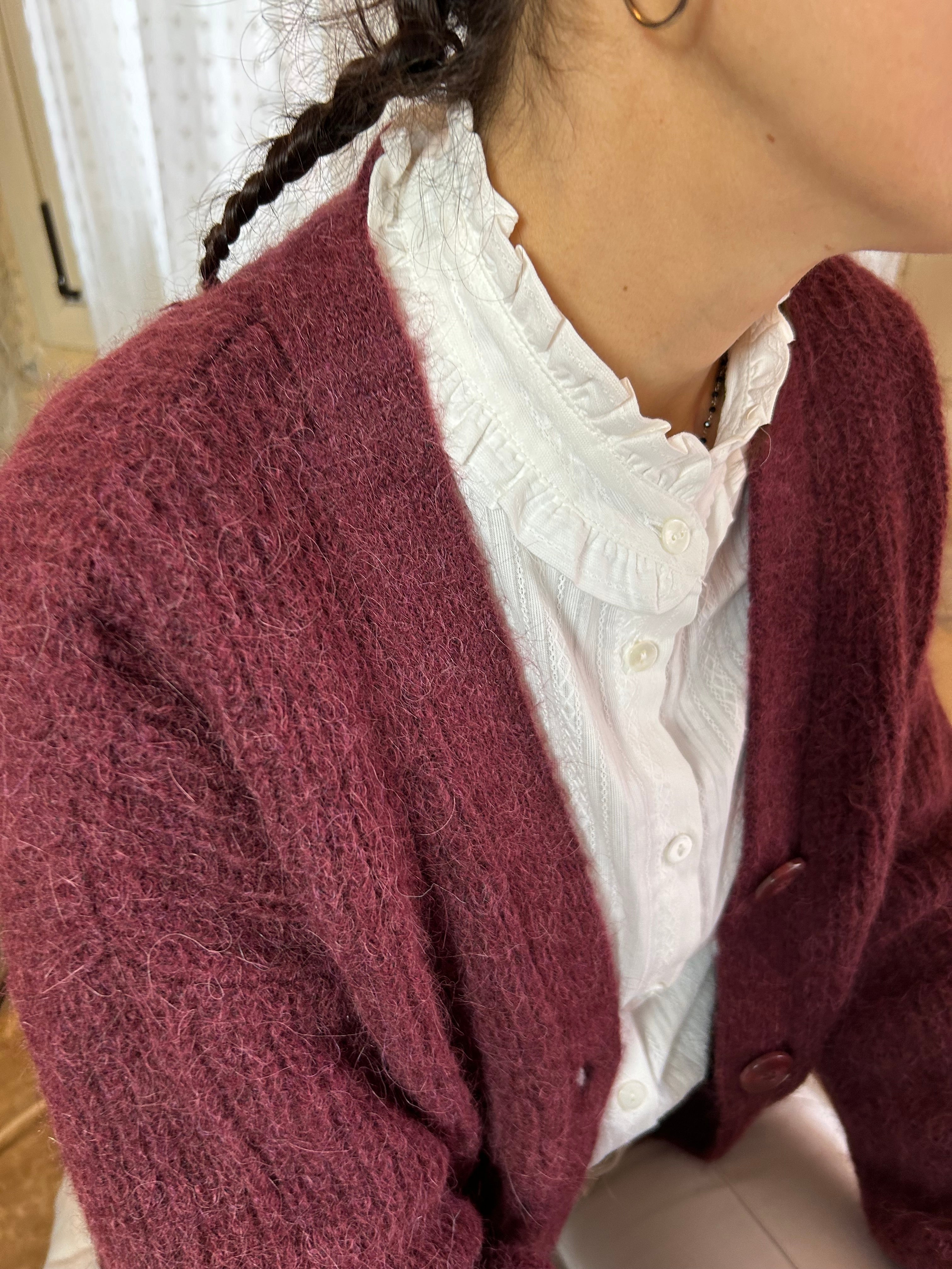 Cardigan NUVOLA - VINO