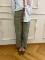 Carica l'immagine nel visualizzatore di Gallery, Pantalone BLANCA - JEANS VERDE SALVIA
