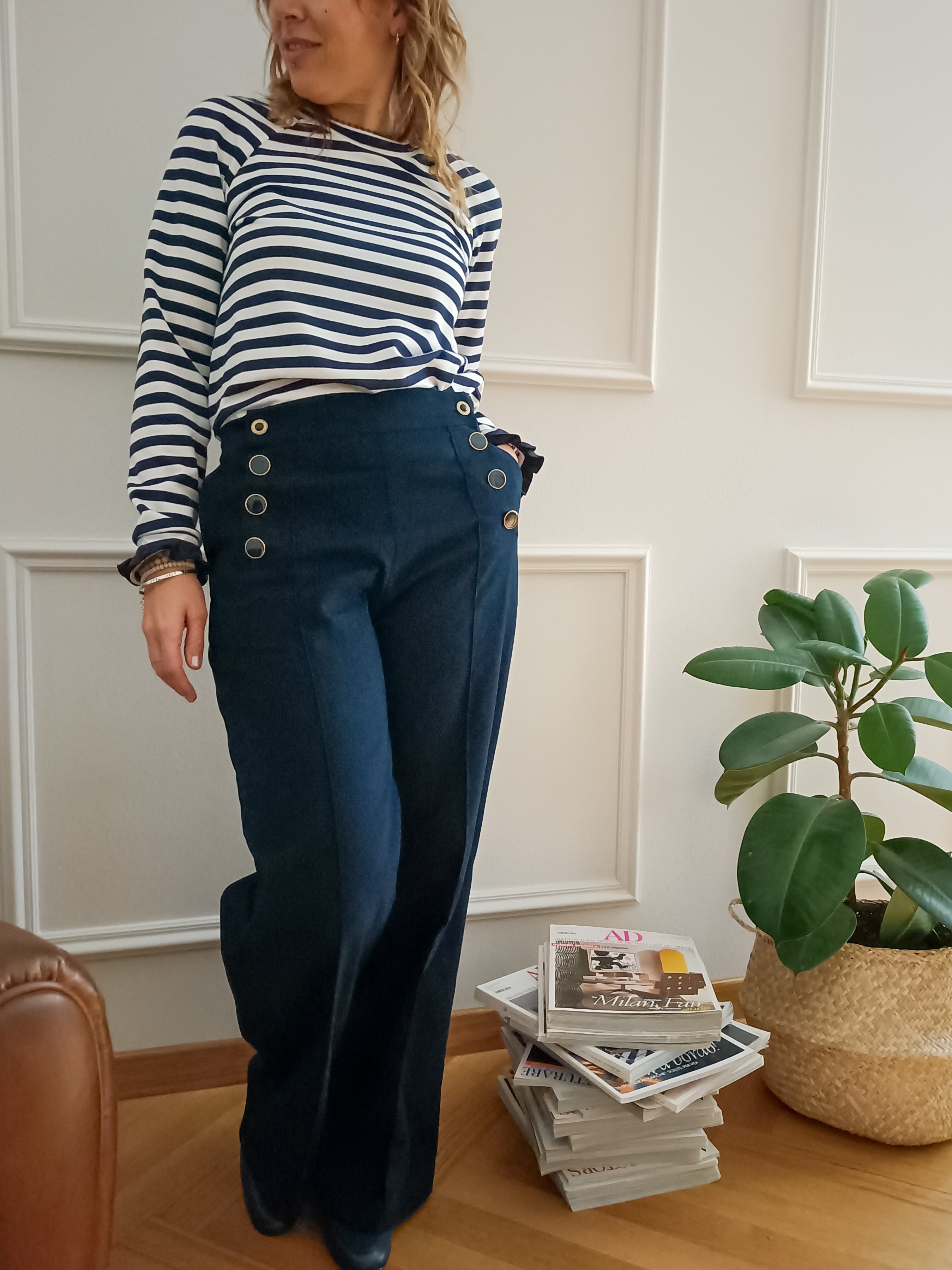 Pantalone MARINA - Blu