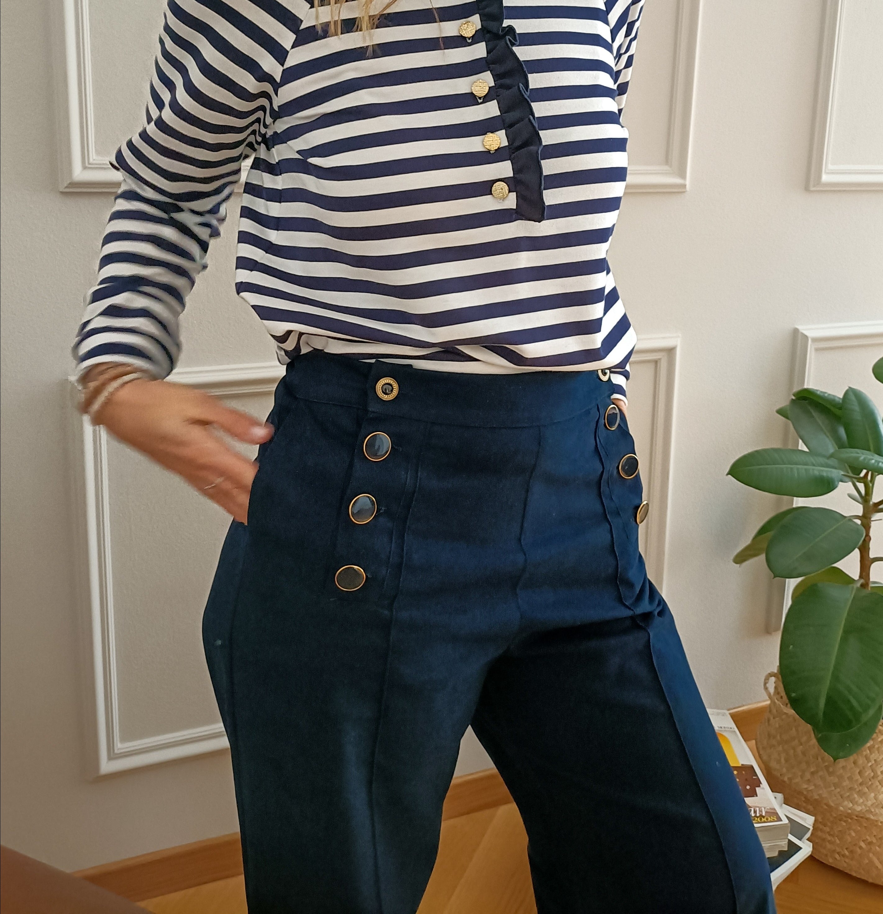 Pantalone MARINA - Blu
