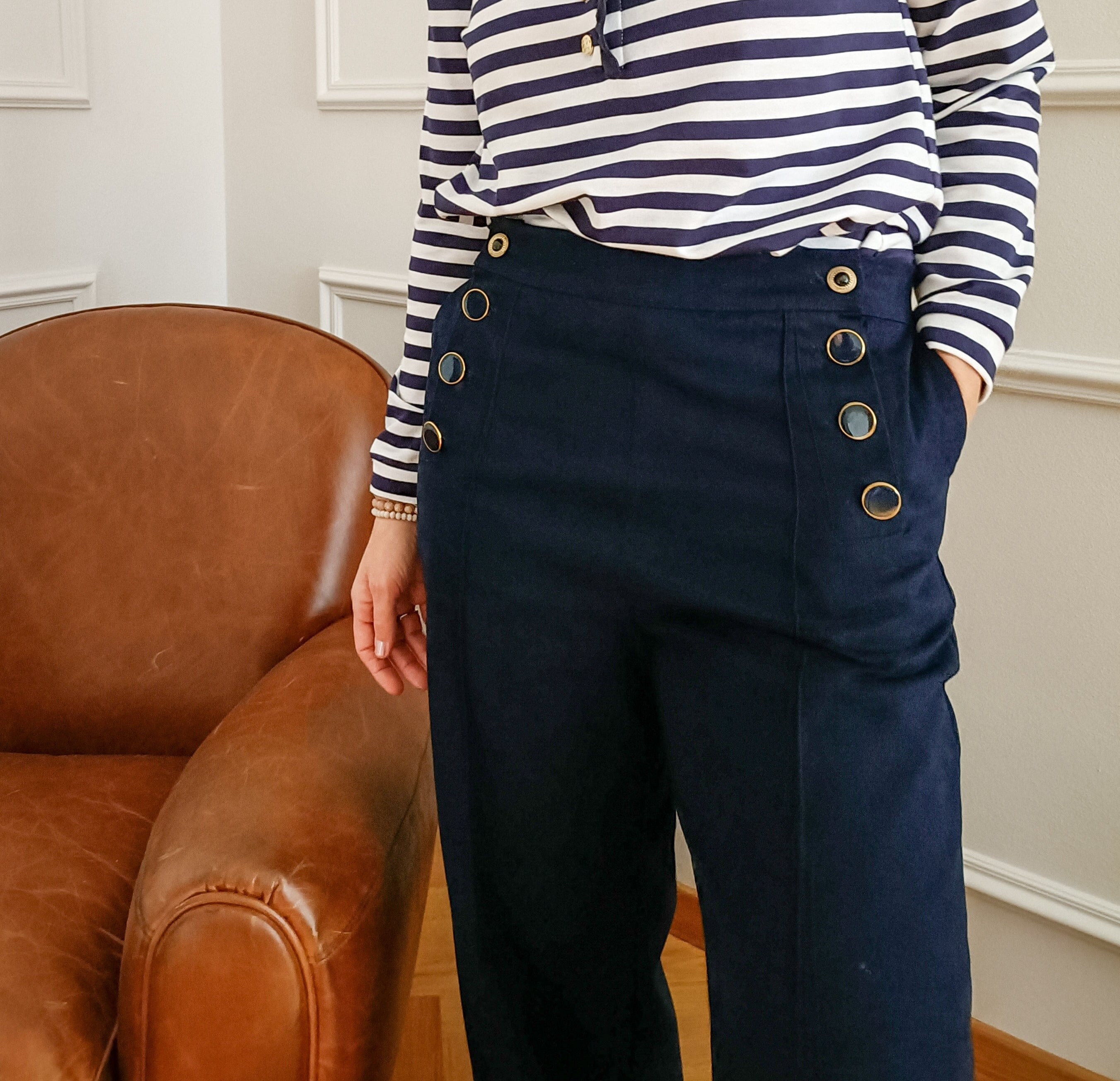 Pantalone MARINA - Blu